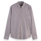 Berry Stripe Essential Poplin Stripe