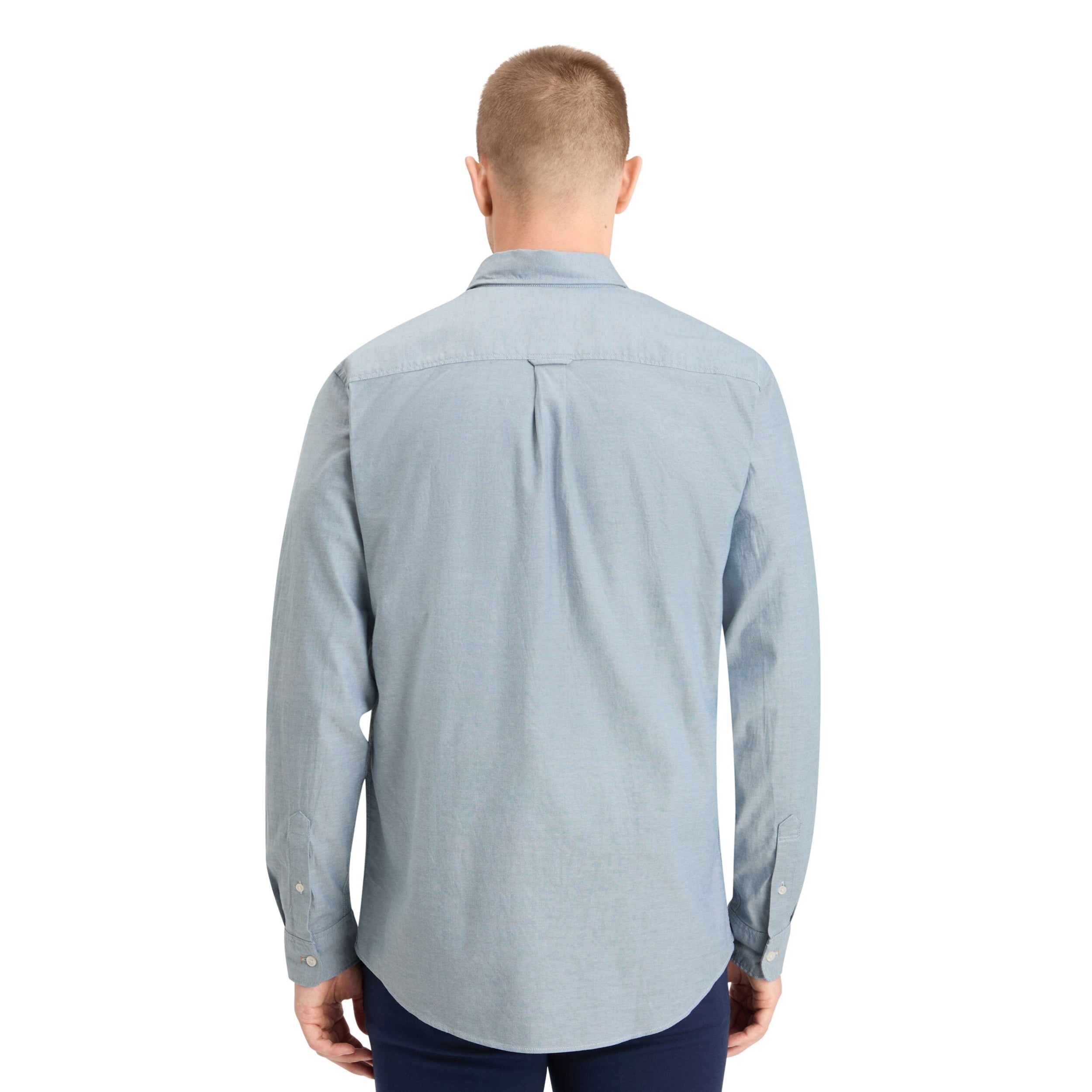 Heritage Blue Essential Oxford Solid