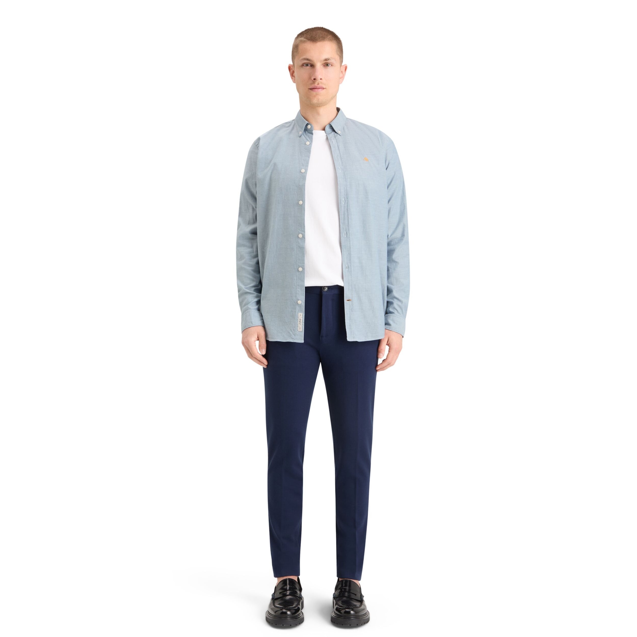 Heritage Blue Essential Oxford Solid