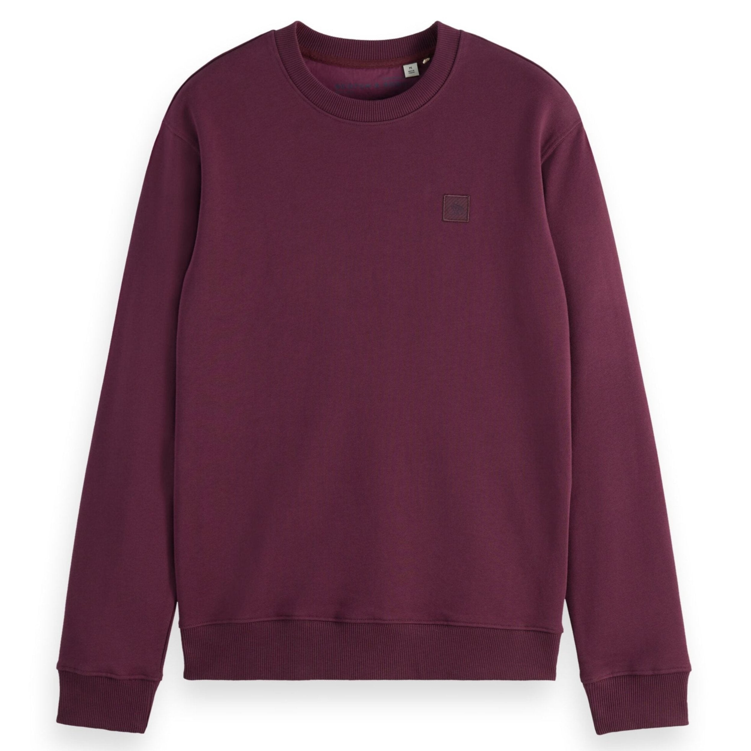 Dark Grape Essential Logo Badge Crew