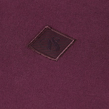 Dark Grape Essential Logo Badge Zip-Through Hoodie