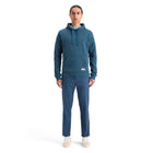 Heritage Blue Jacquard Terry Hoodie