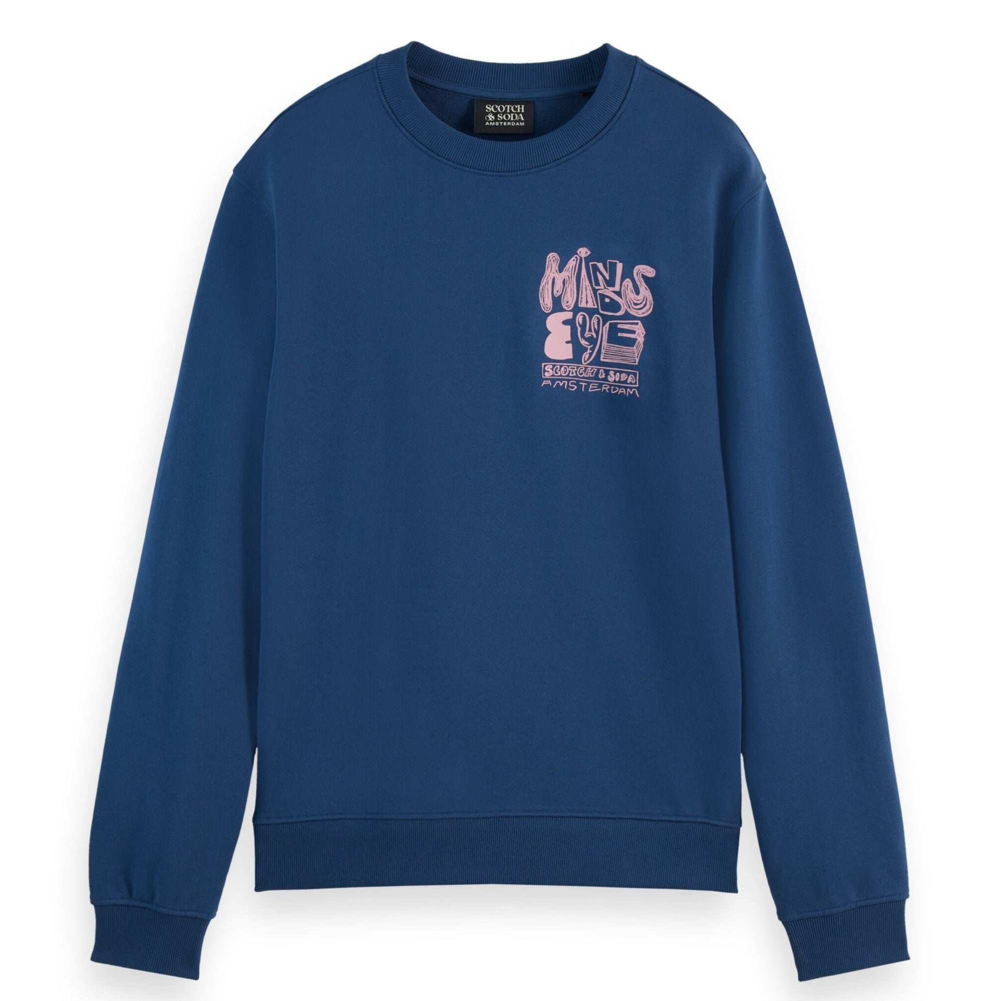 Heritage Blue Left Chest Artwork Sweatshirt