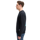 Black Front Back Artwork Sweatshirt