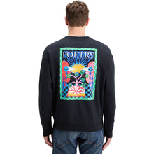 Black Front Back Artwork Sweatshirt