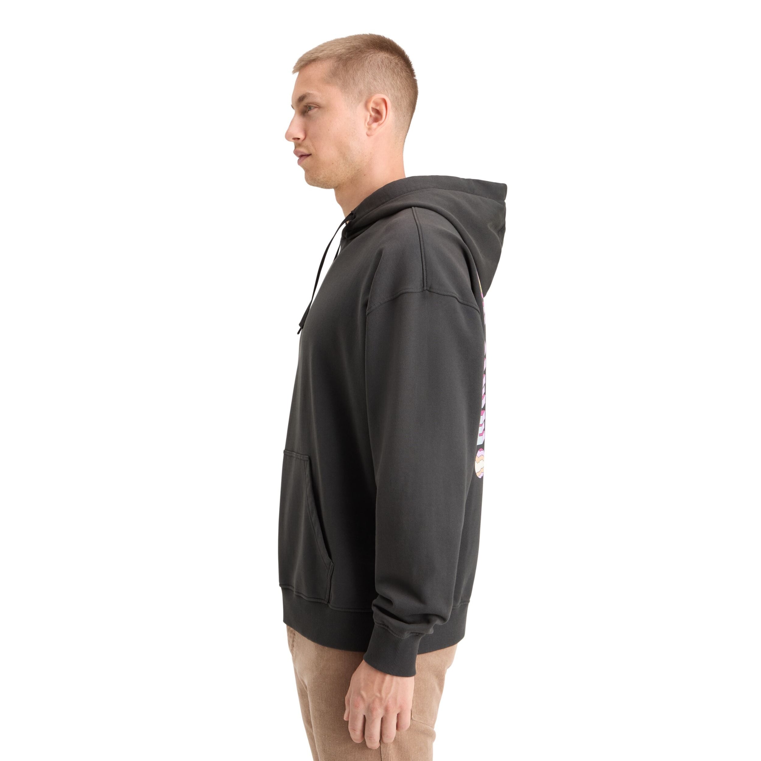 Vinyl Loose Fit Back Artwork Hoodie
