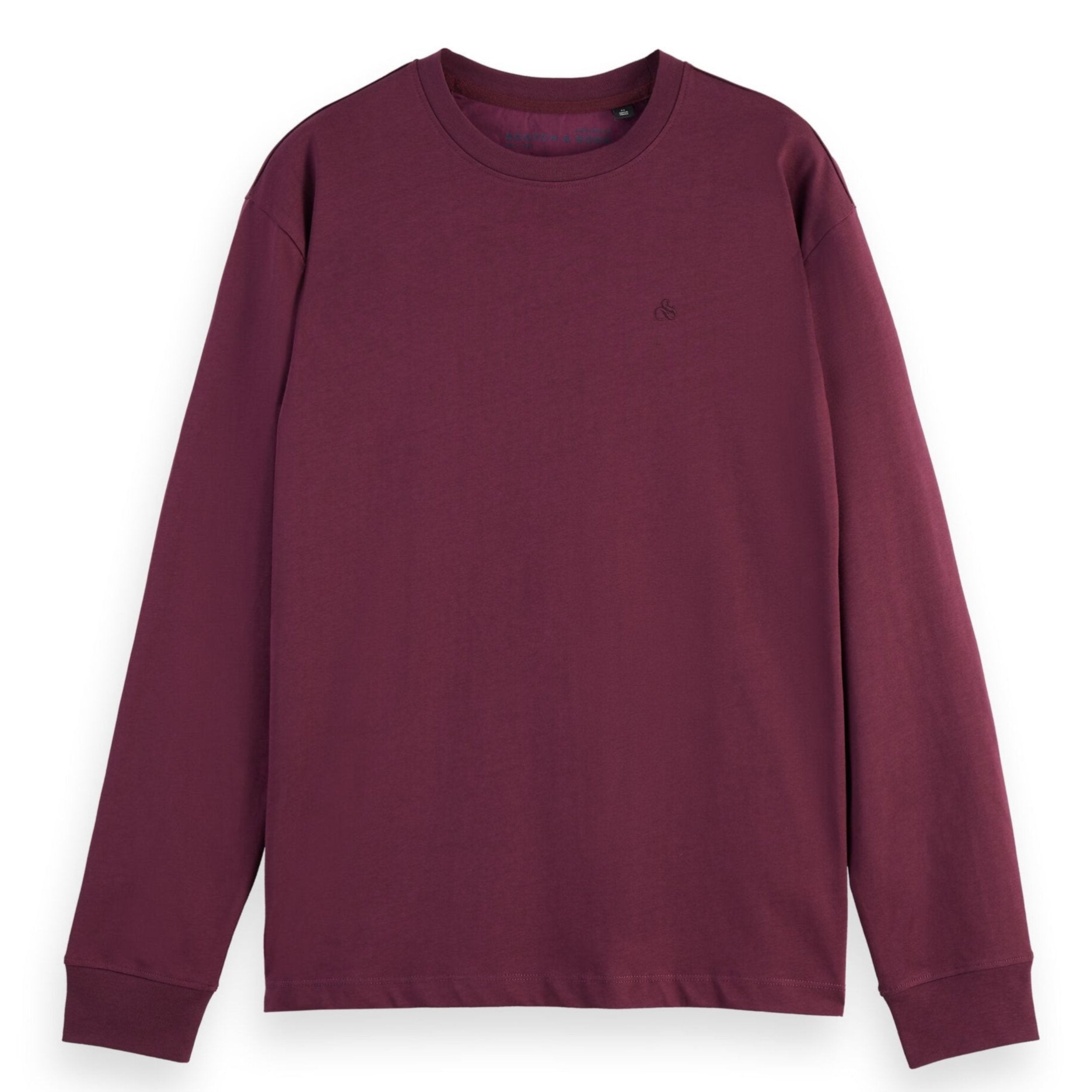 Dark Grape Relaxed Fit Essential Logo T-Shirt
