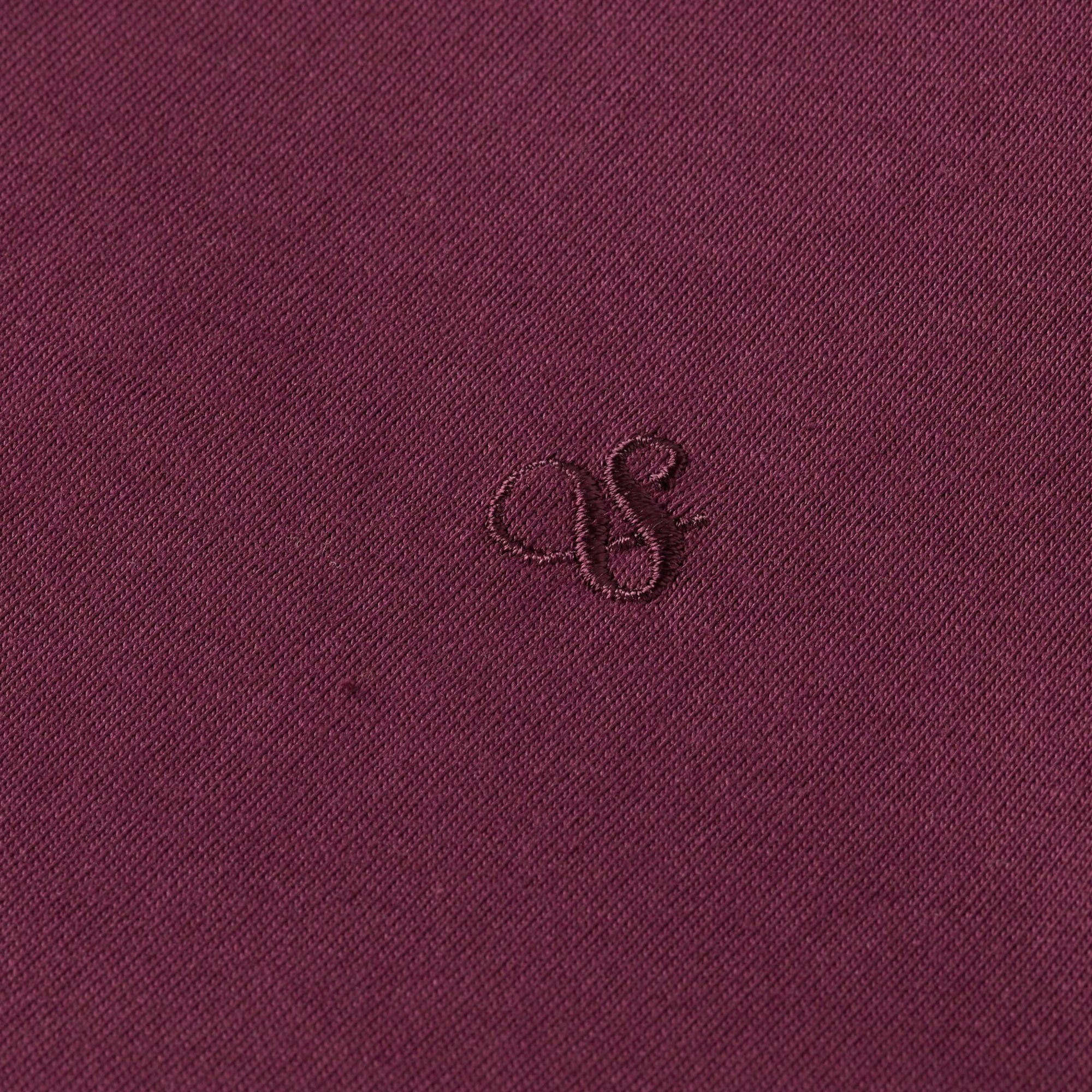 Dark Grape Relaxed Fit Essential Logo T-Shirt