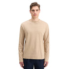 Mocha 3 Crosses Program Relaxed Long Sleeve T-Shirt