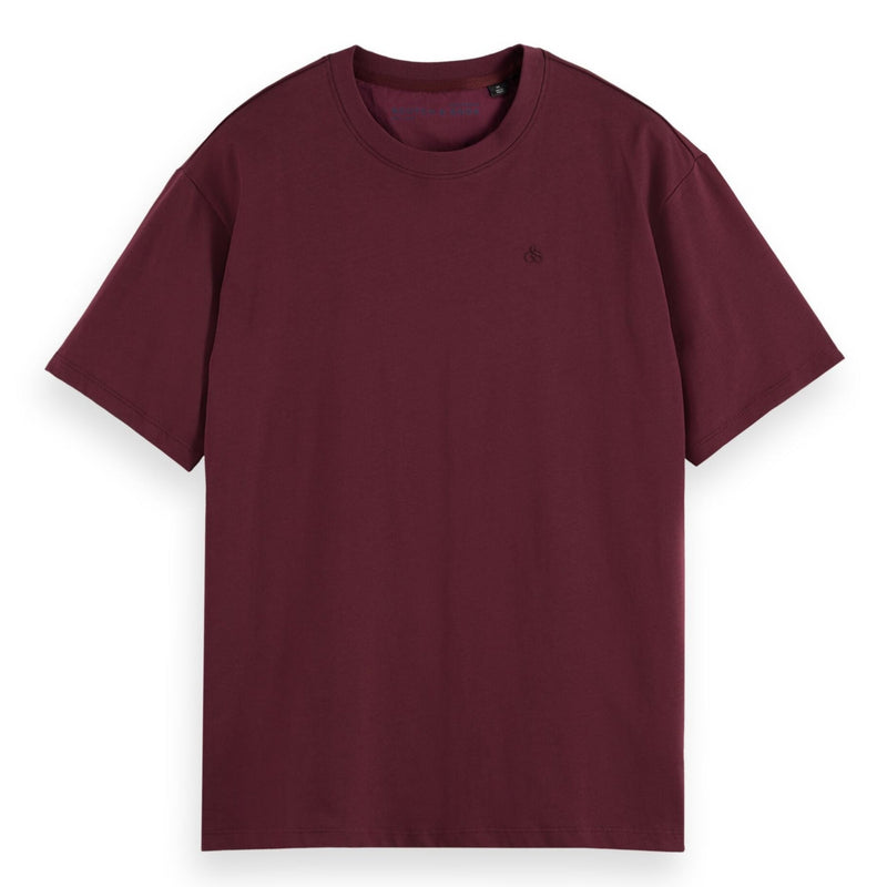 Dark Grape Essential Regular Fit Logo T-Shirt