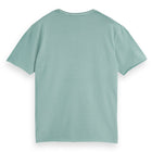 Pacific Blue Raw Edge Garment Dye T-Shirt