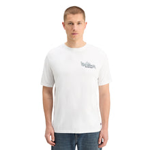 White Regular Fit Front Back Artwork T-Shirt