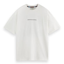 White Relaxed Fit Front Back Artwork T-Shirt