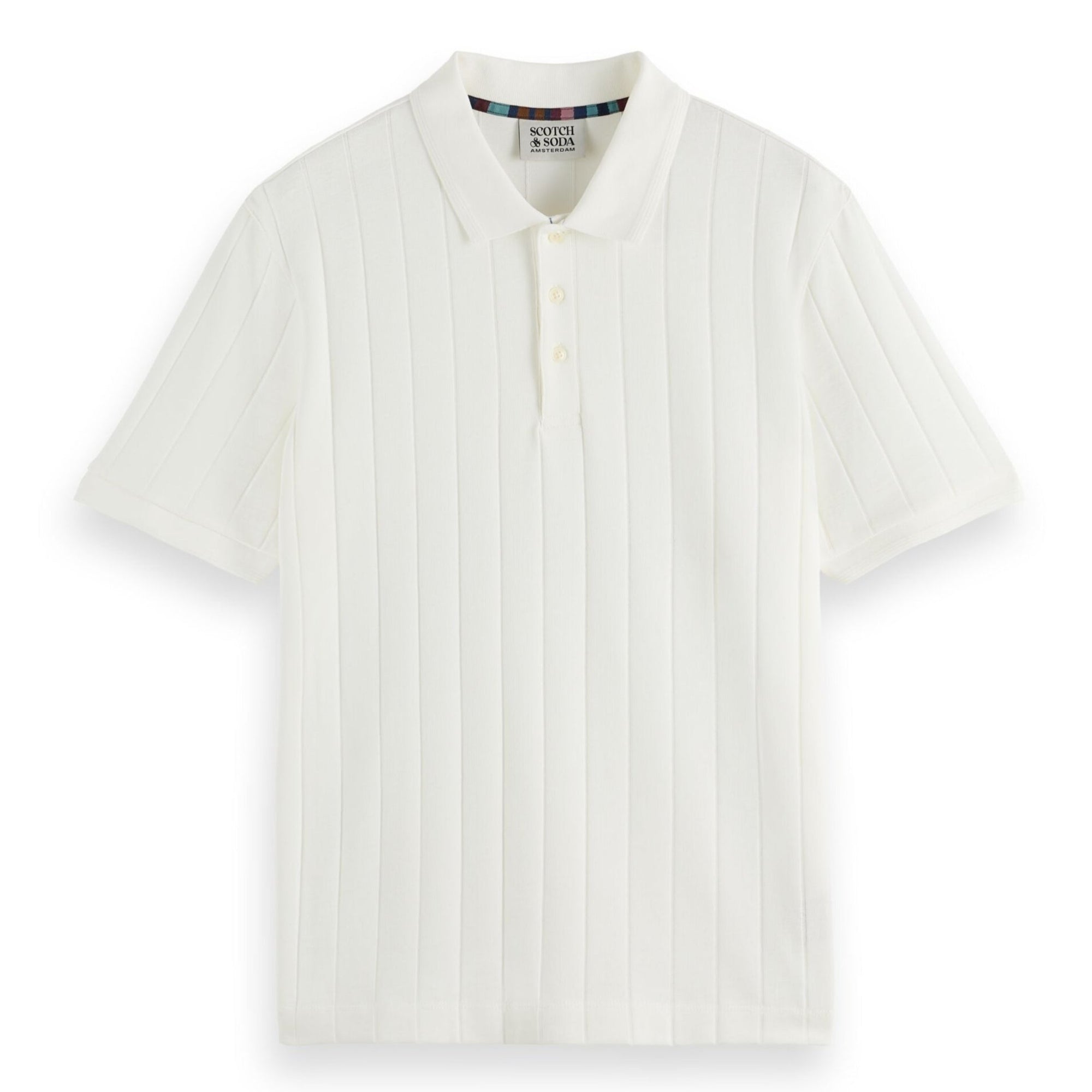Swan Rib Knitted Polo