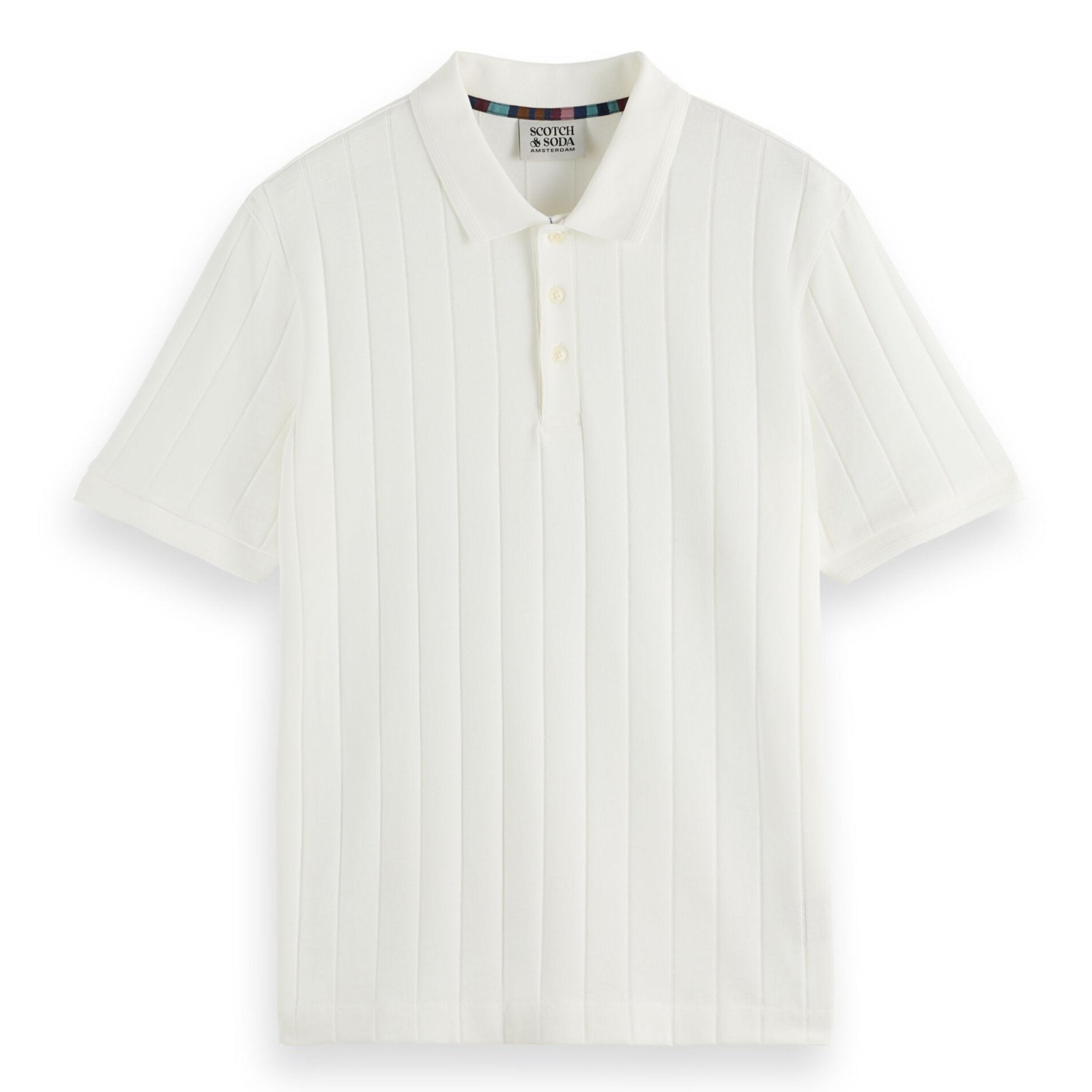 Swan Rib Knitted Polo