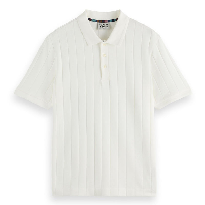 Swan Rib Knitted Polo