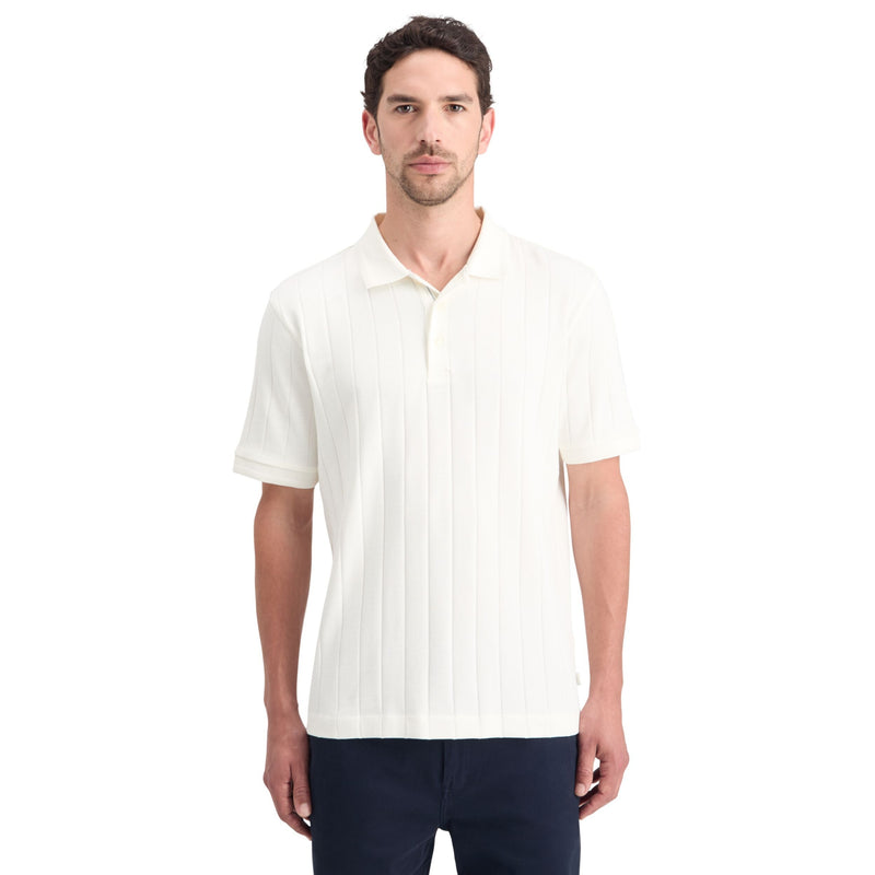 Swan Rib Knitted Polo