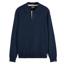 Night Knitted Polo Long Sleeve