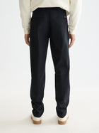 Stuart Stretch Cotton Pant - Black