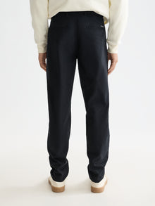 Stuart Stretch Cotton Pant - Black