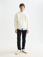 Stuart Stretch Cotton Pant - Black