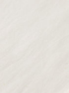 Warren  Cotton Linen Twill Jogger - Off White
