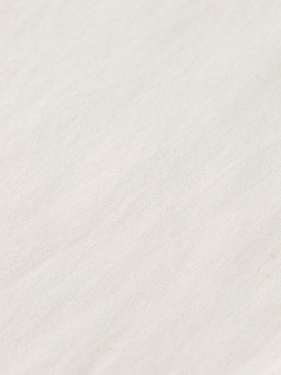 Warren  Cotton Linen Twill Jogger - Off White