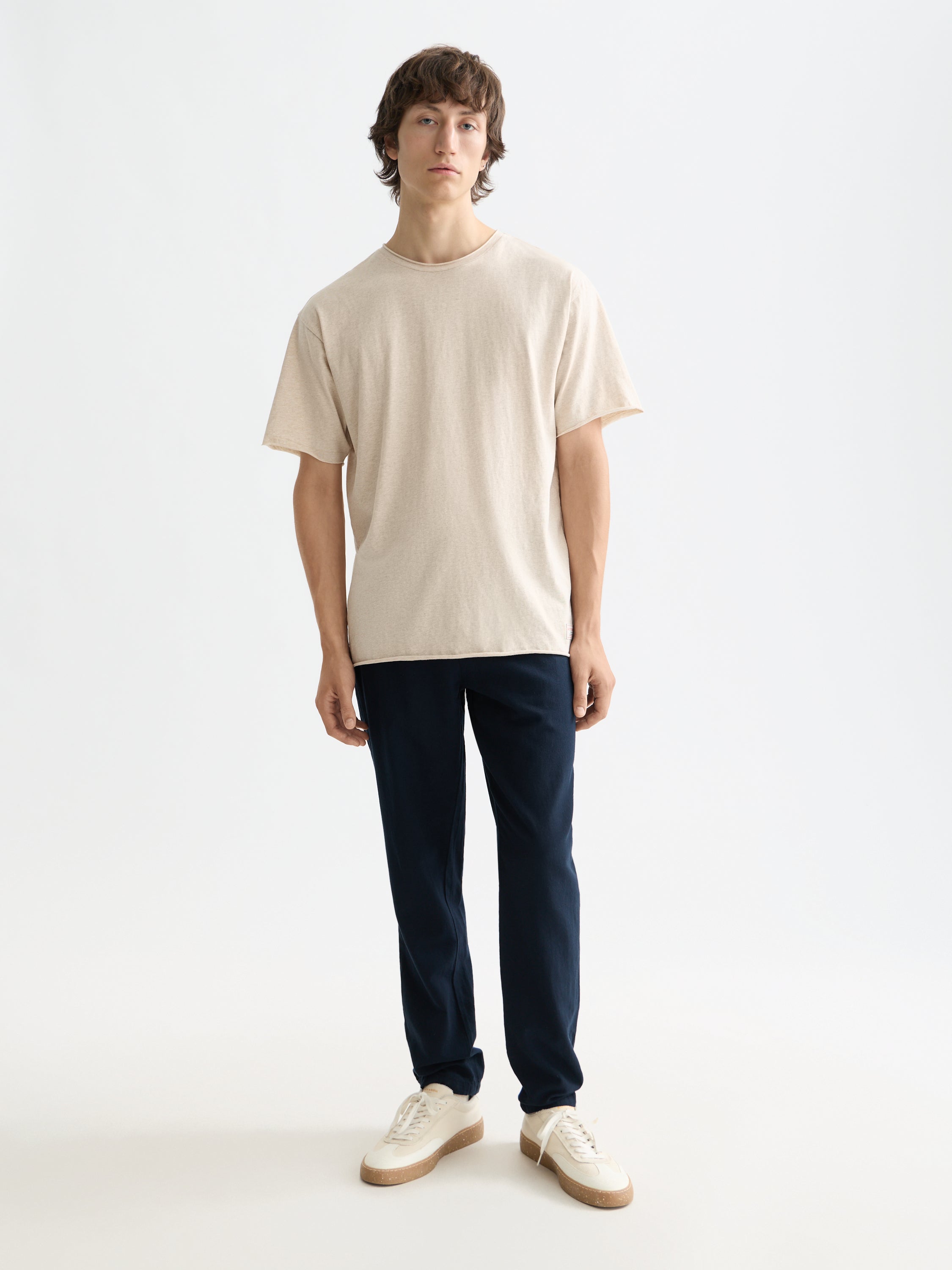 Core Warren Cotton Linen Twill Jogger - Night