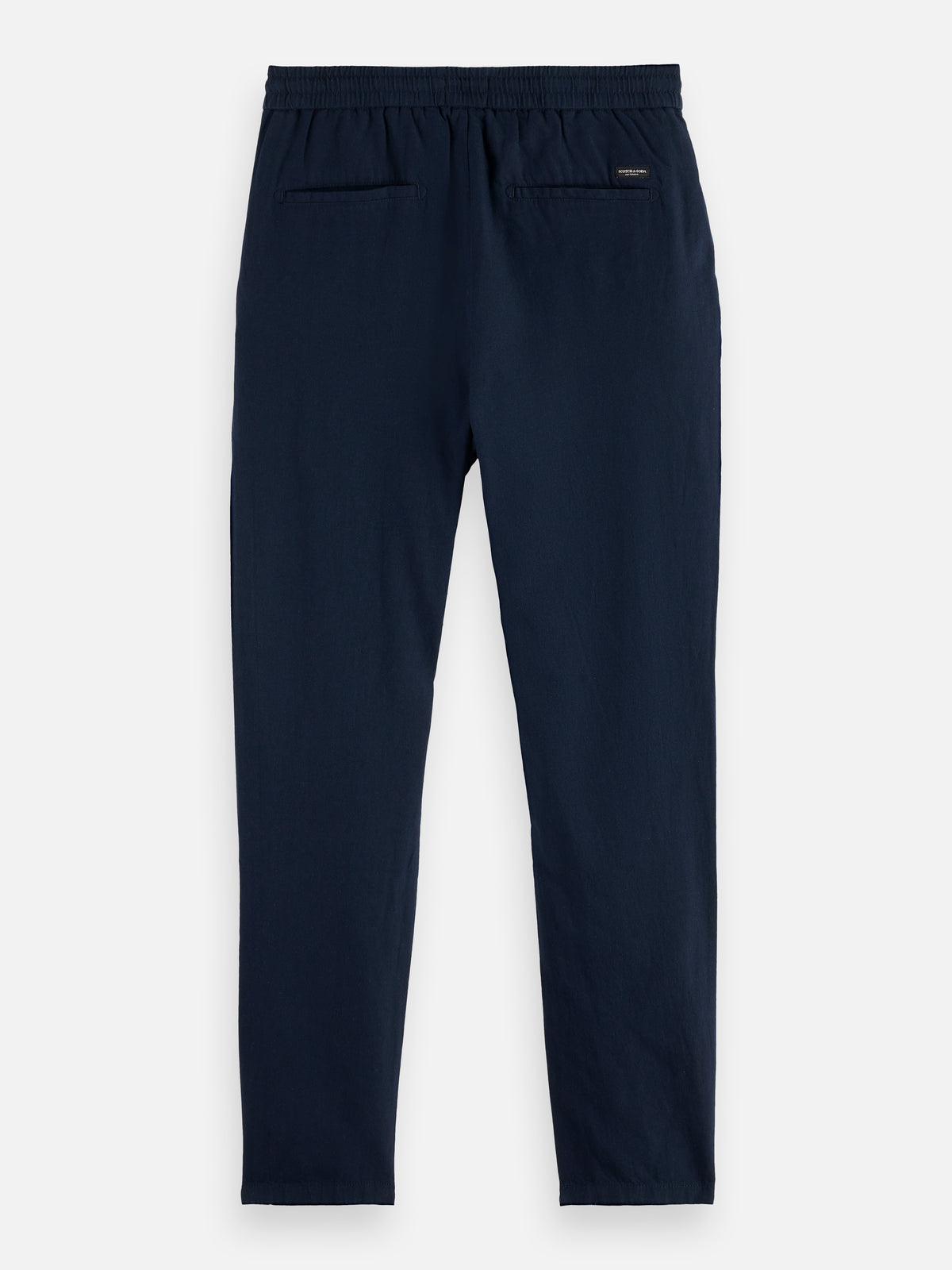 Warren Cotton Linen Twill Jogger - Night-5