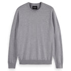 Grey Melange Core - Viscose Pullover Crewneck