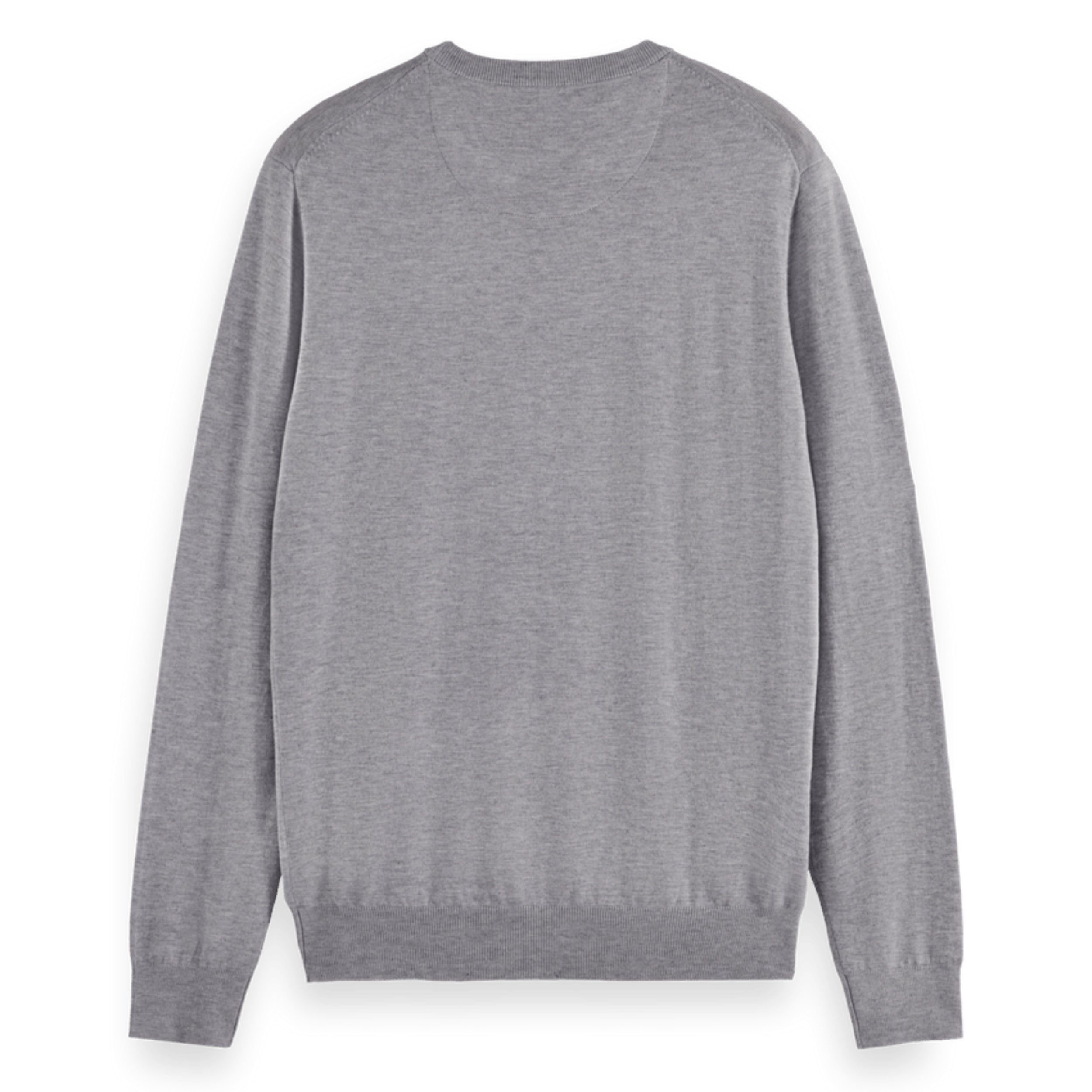 Grey Melange Core - Viscose Pullover Crewneck
