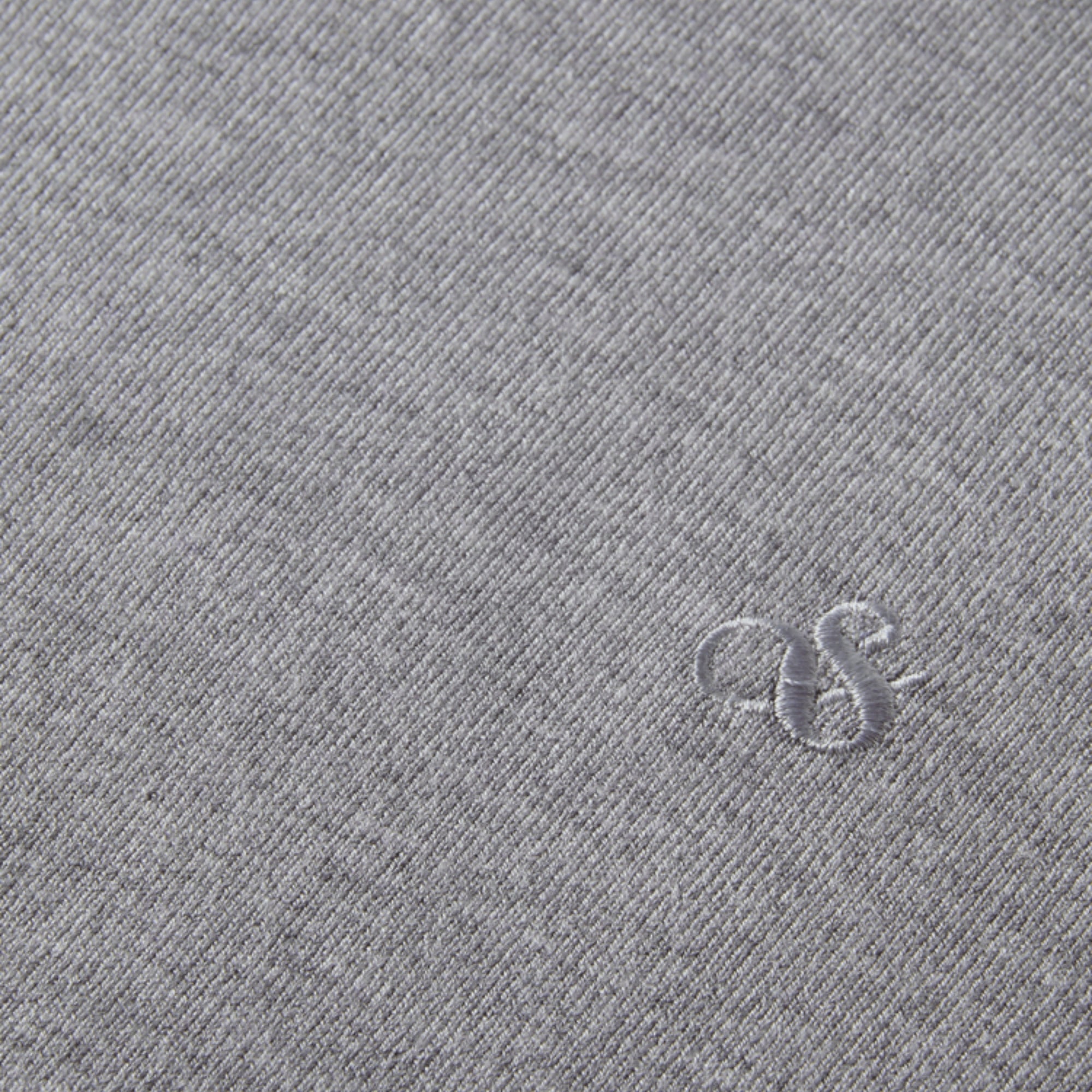 Grey Melange Core - Viscose Pullover Crewneck