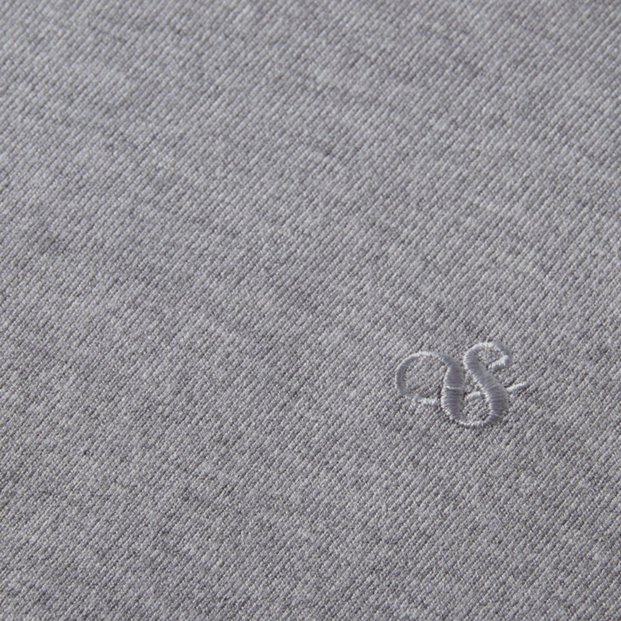 Grey Melange Core - Viscose Pullover Crewneck