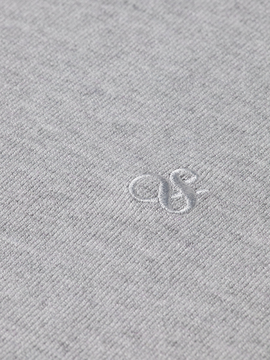Pull ras du cou en viscose - Gris