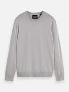 Pull ras du cou en viscose - Gris