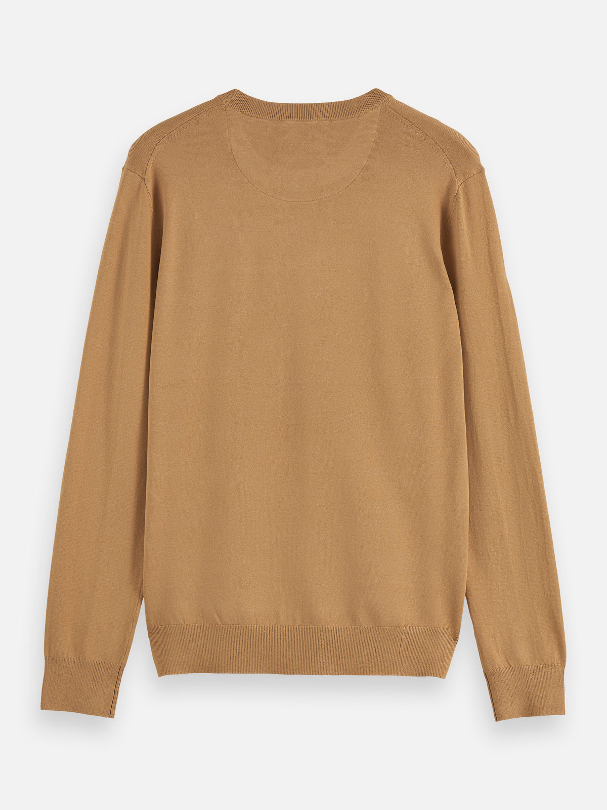 Viscose Pullover Crewneck - Light Camel-6