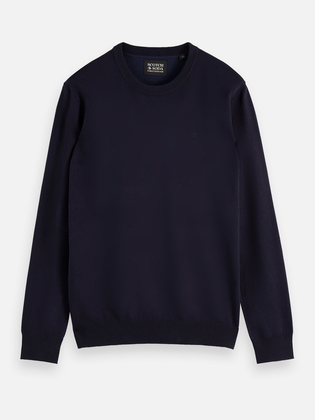 Viscose Pullover Crewneck - Night-5
