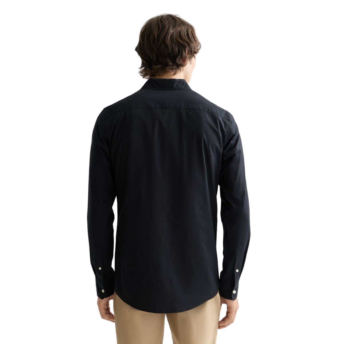 Poplin Solid Shirt - Black