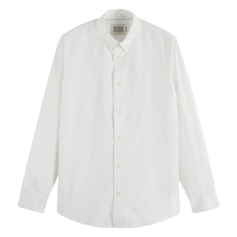 Oxford Solid Shirt - White