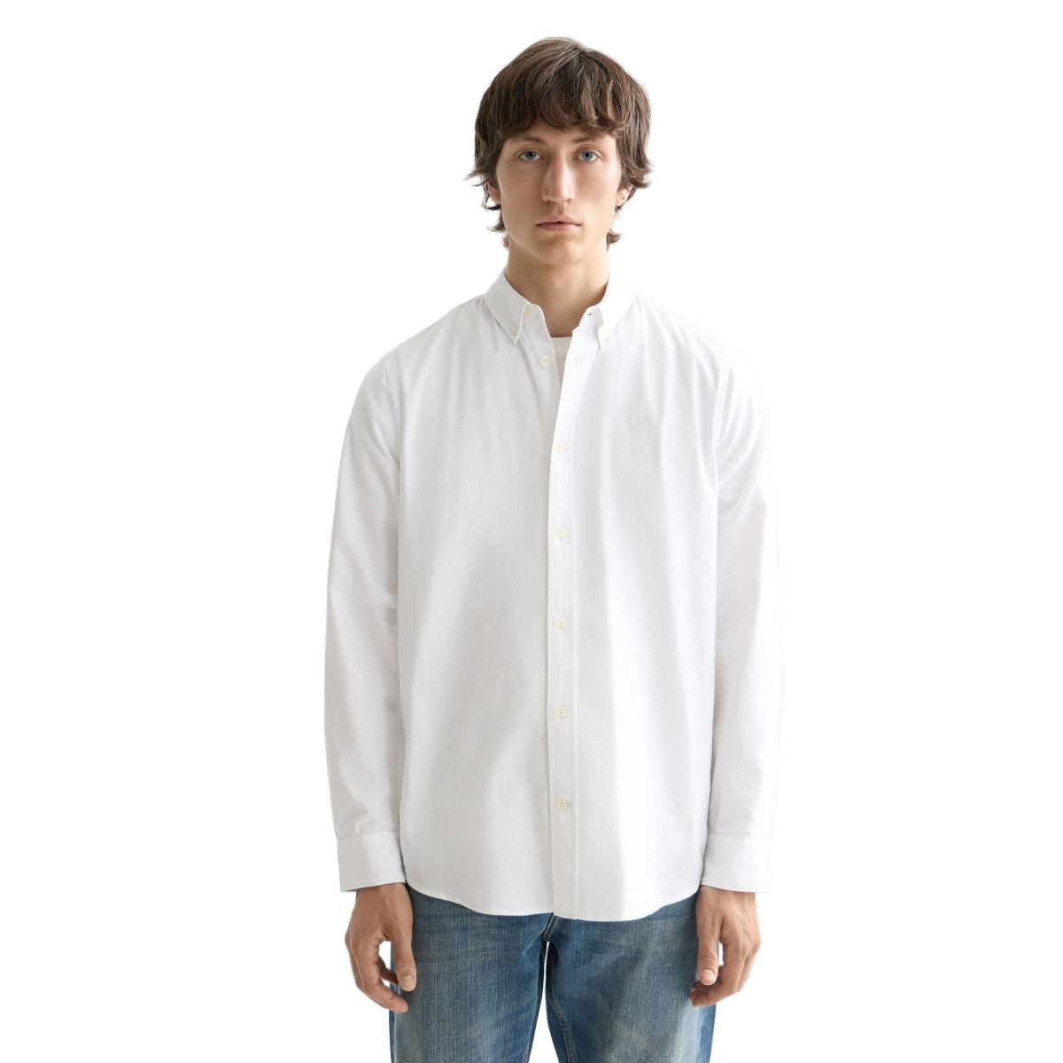 Oxford Solid Shirt - White