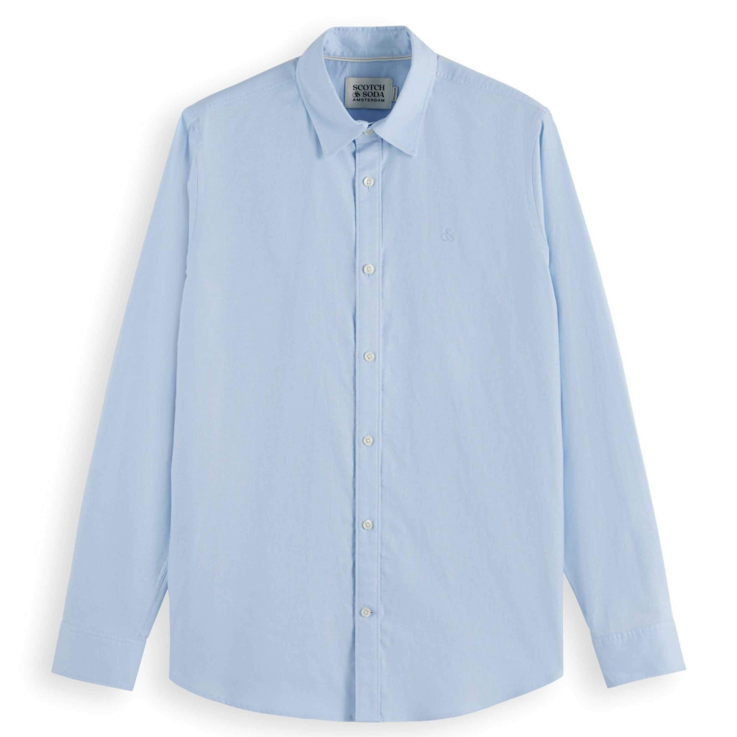 Oxford Solid Shirt - Blue