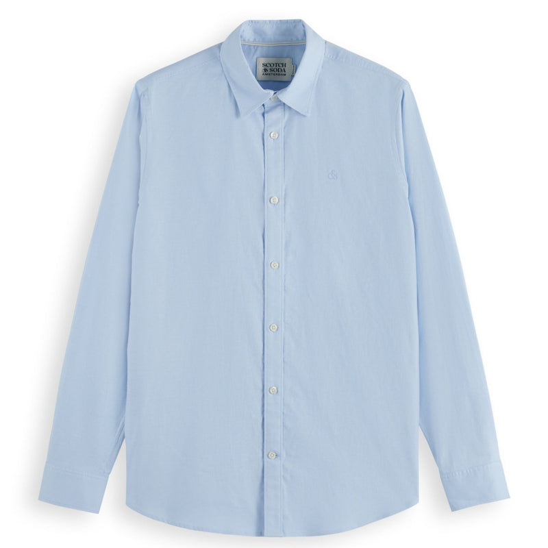 Oxford Solid Shirt - Blue