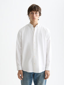 Oxford Solid Shirt - White