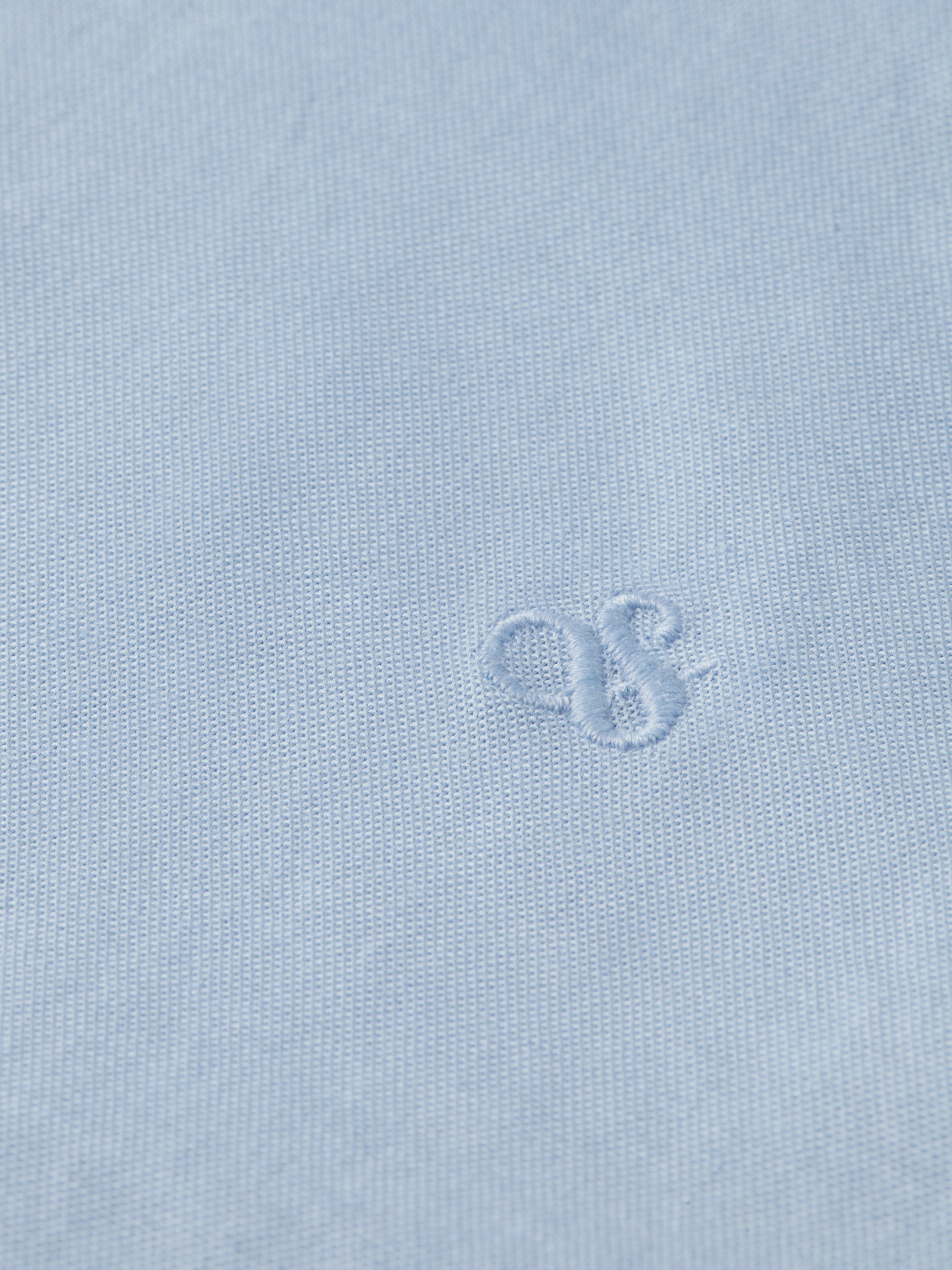 Core Oxford Solid Shirt- Blue