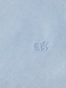 Core Oxford Solid Shirt- Blue