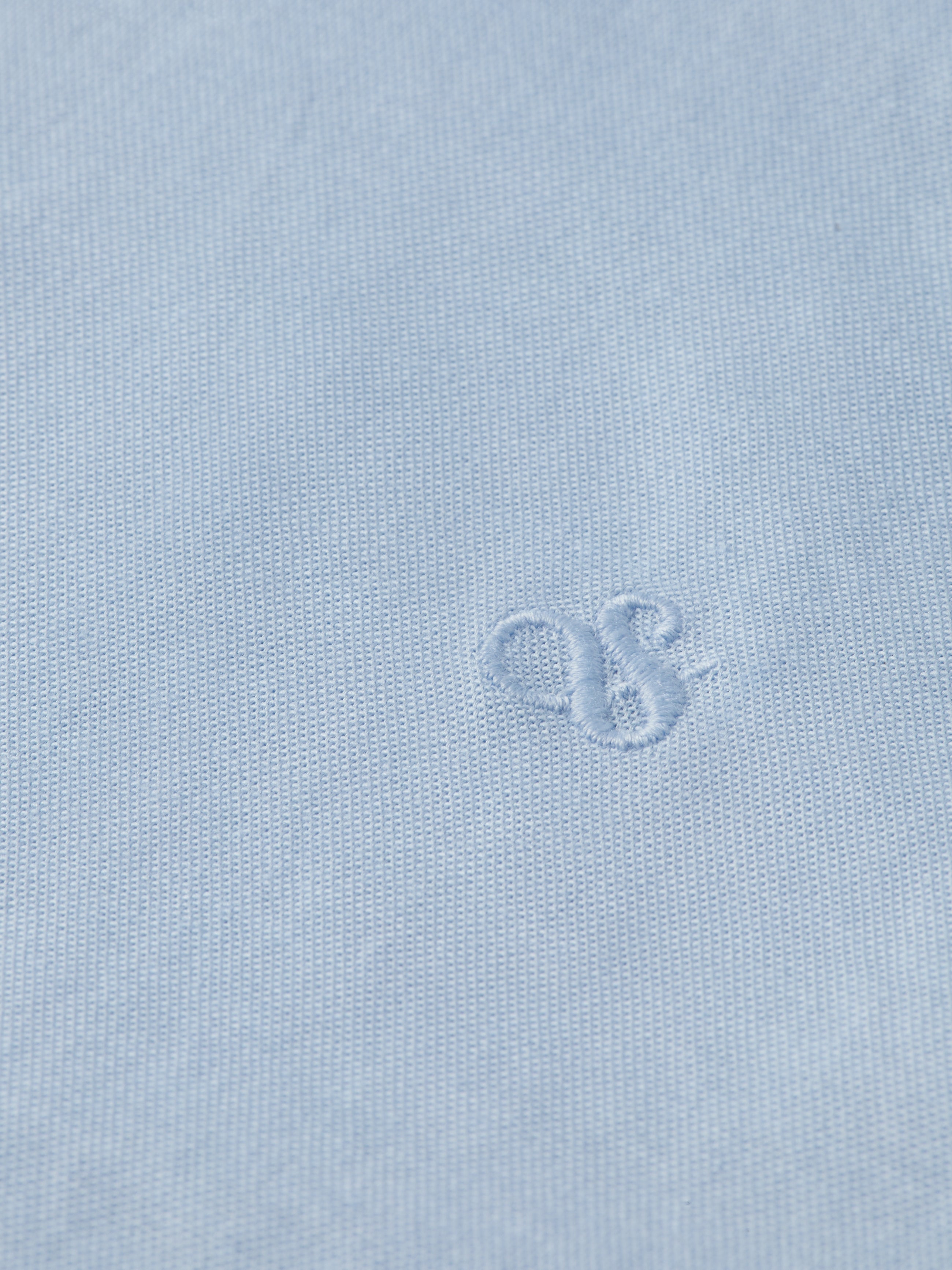 Core Oxford Solid Shirt- Blue