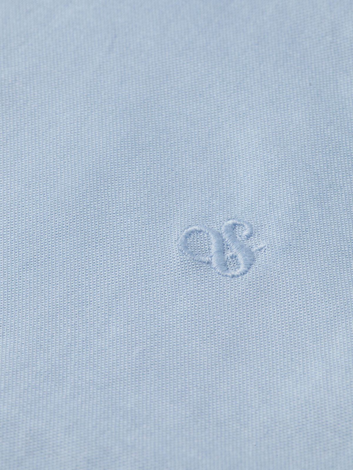 Core Oxford Solid Shirt- Blue-5