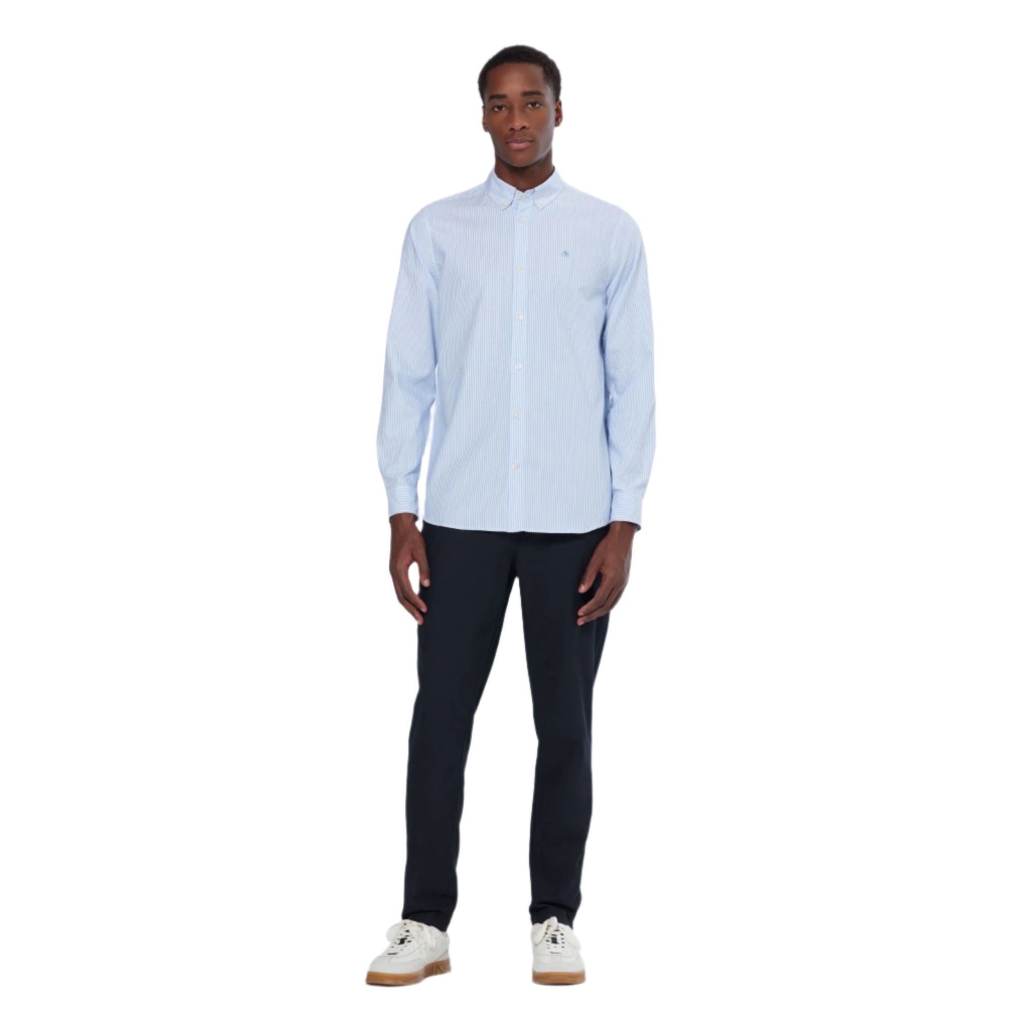 Oxford Stripe Shirt - Blue Stripe