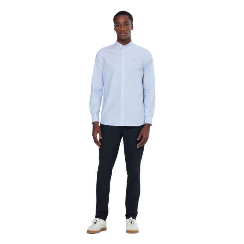Oxford Stripe Shirt - Blue Stripe