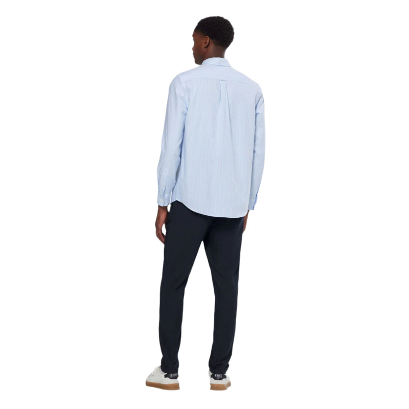 Oxford Stripe Shirt - Blue Stripe